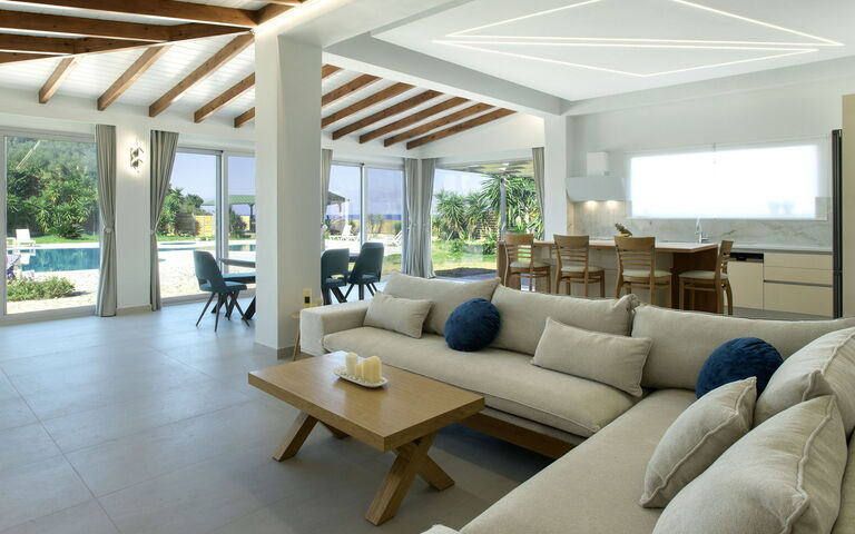 Villa Aurora Blue: Stue