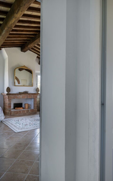 Casale Delle Mele: Badeværelse, soveværelse