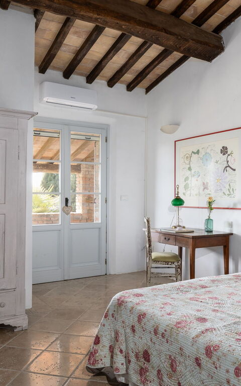 Casale Delle Mele: soveværelse