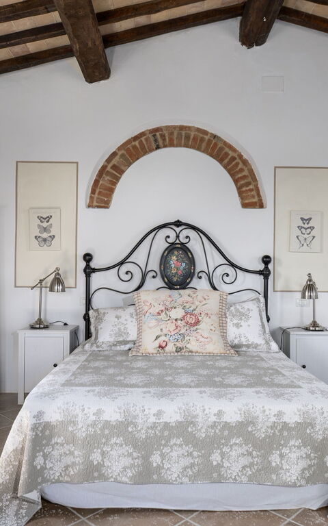 Casale Delle Mele: soveværelse