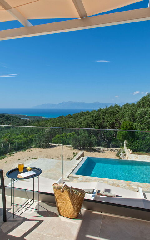 Villa Sunset: pool, Udendørs, Visninger