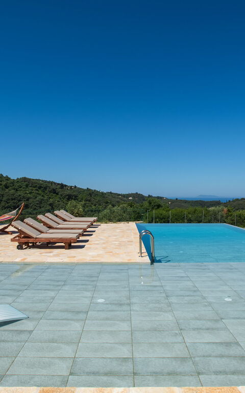 Villa Sunset: pool, Udendørs