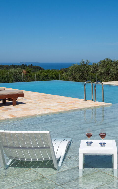 Villa Sunset: pool, Udendørs, Visninger