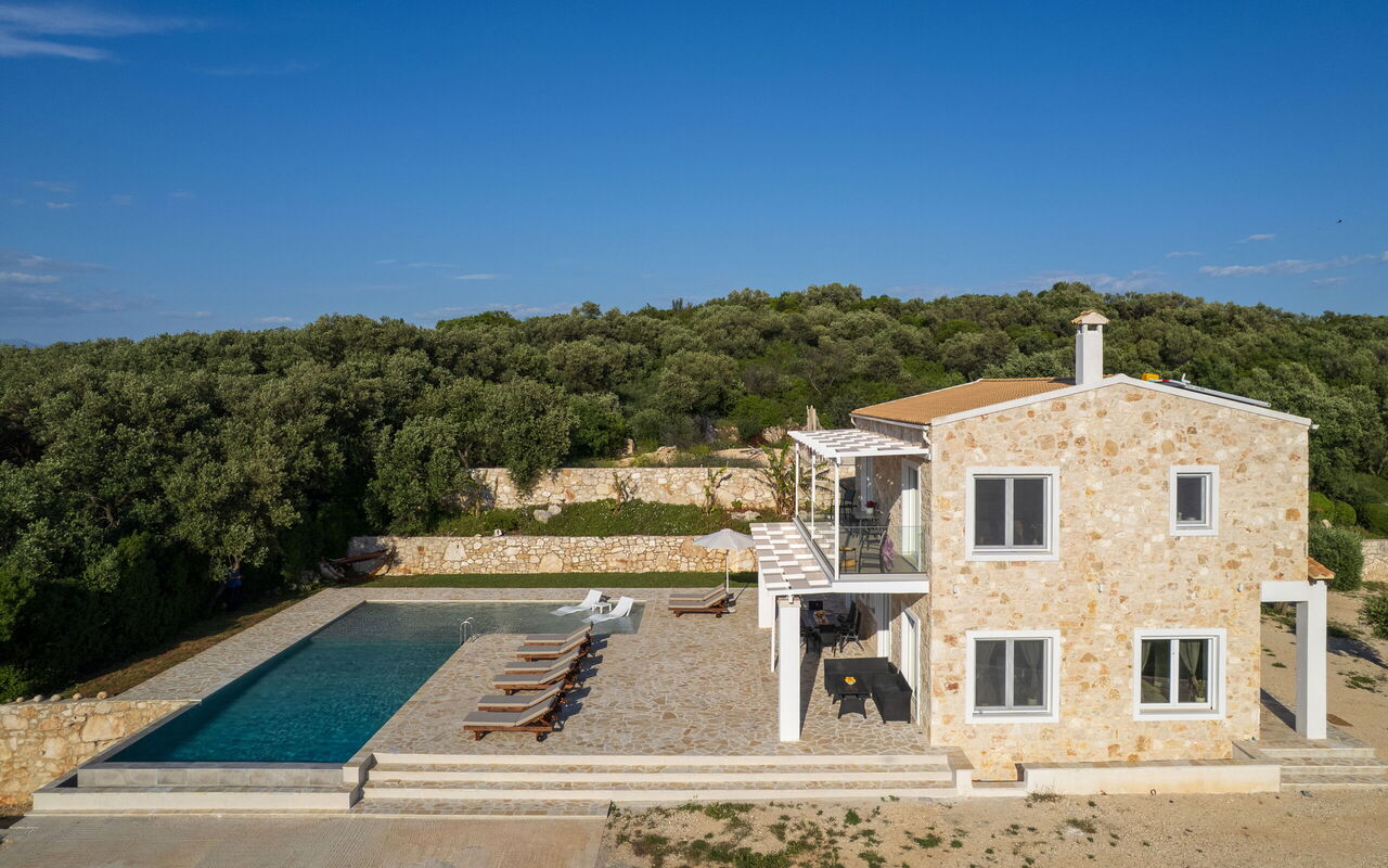 Villa Sunset: pool, Udendørs, Udvendige, Visninger