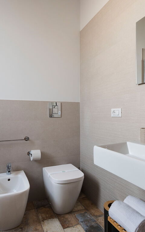 Villa Sike: Badeværelse