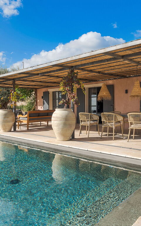 Villa Zigulì: Altan / terrasse / gårdhave, pool