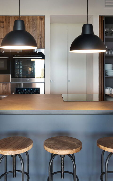 Villa Zigulì: Frokostlokale, Køkken