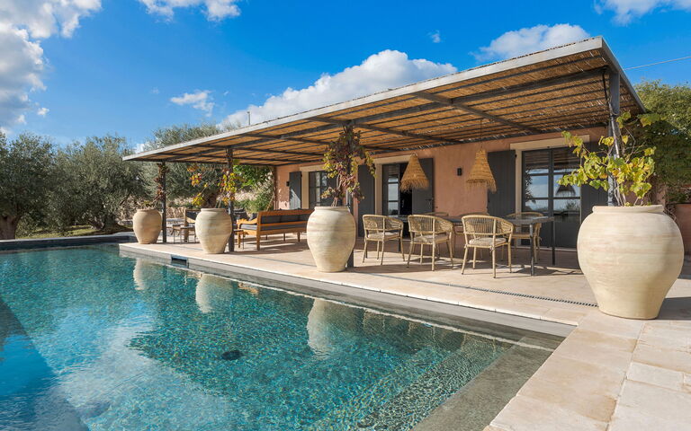 Villa Zigulì: Altan / terrasse / gårdhave, pool