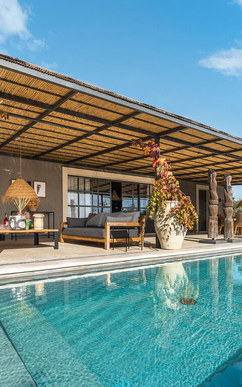 Villa Zigulotto: Altan / terrasse / gårdhave, pool, Udendørs, Udvendige