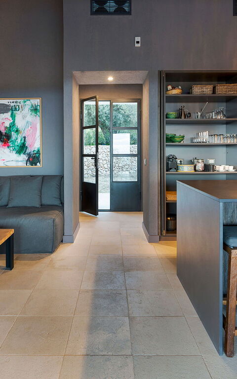 Villa Zigulotto: Køkken, Stue