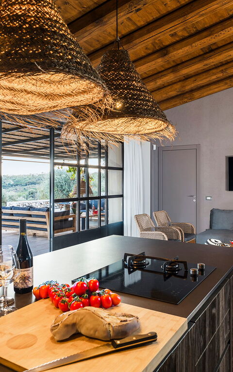 Villa Zigulotto: Køkken, Stue