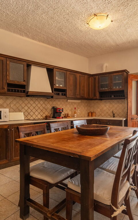 Villa Faye: Frokostlokale, Køkken