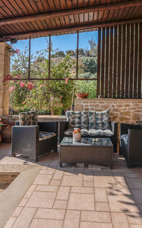 Villa Dimmare: Altan / terrasse / gårdhave, Udendørs, Udvendige