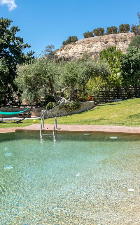 Villa Dimmare: Have, pool, Udendørs, Udvendige