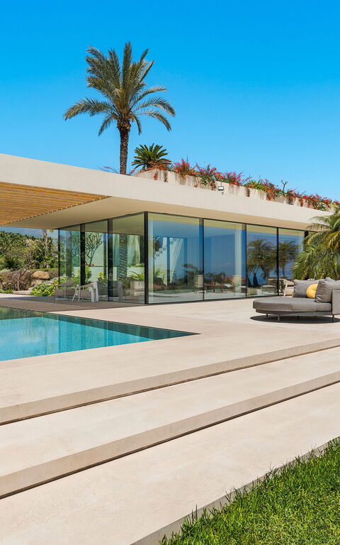 Villa Hermosa: Have, pool, Udendørs, Udvendige