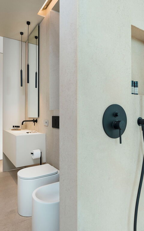 Villa Hermosa: Badeværelse