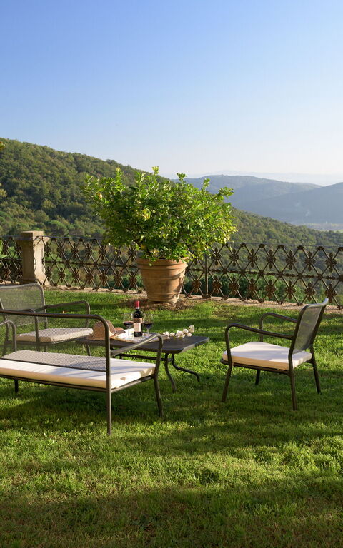 Villa Laparelli Pitti: Have, Udendørs, Udvendige