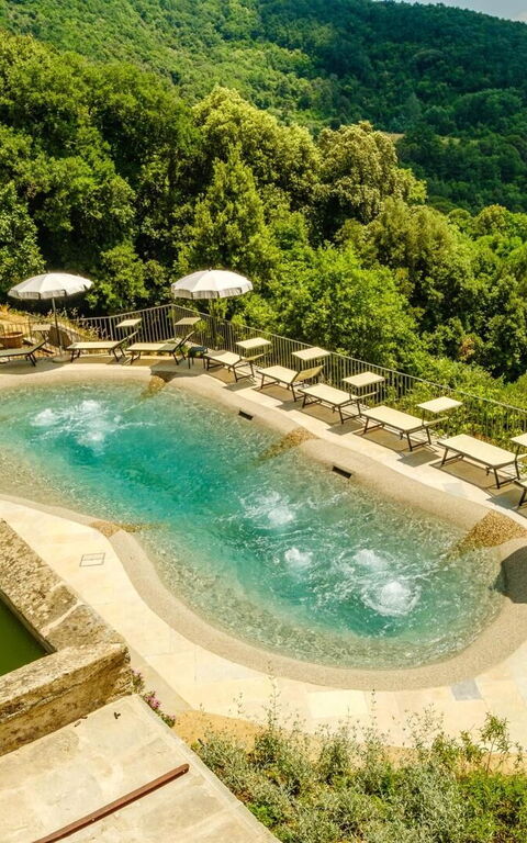 Villa Laparelli Pitti: pool, Udendørs, Udvendige