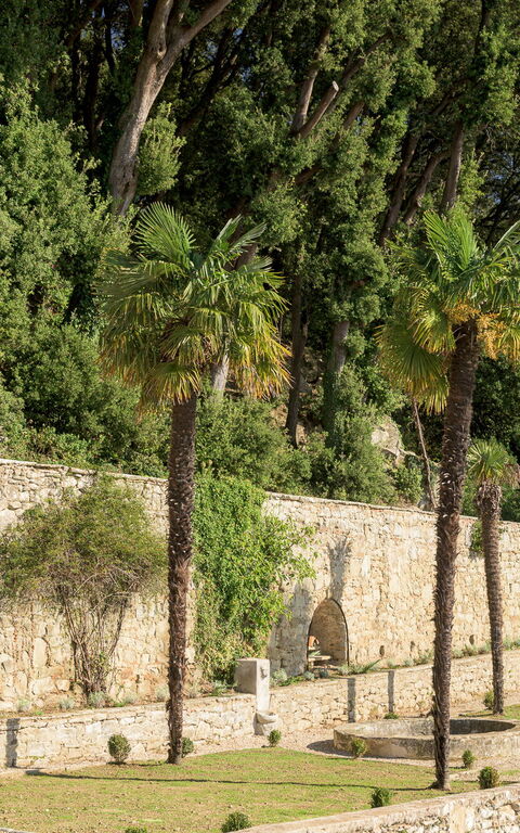 Villa Laparelli Pitti: Have, Udendørs, Udvendige