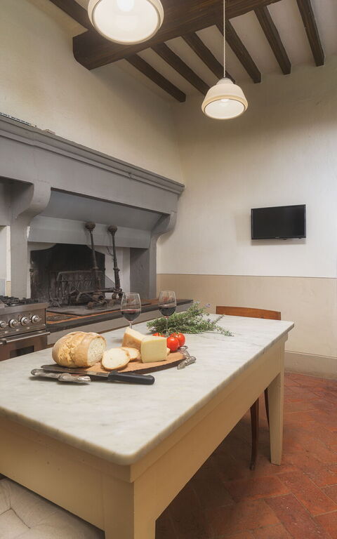 Villa Laparelli Pitti: Køkken