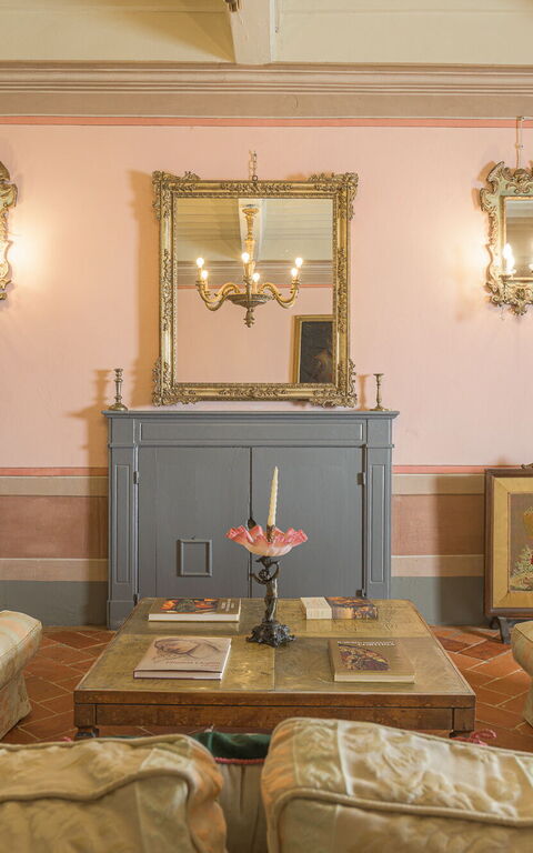 Villa Laparelli Pitti: Stue