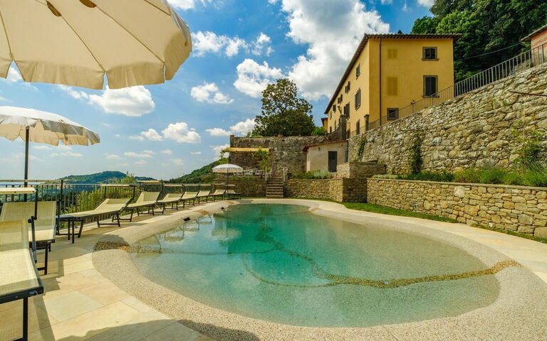 Villa Laparelli Pitti: pool, Udendørs, Udvendige