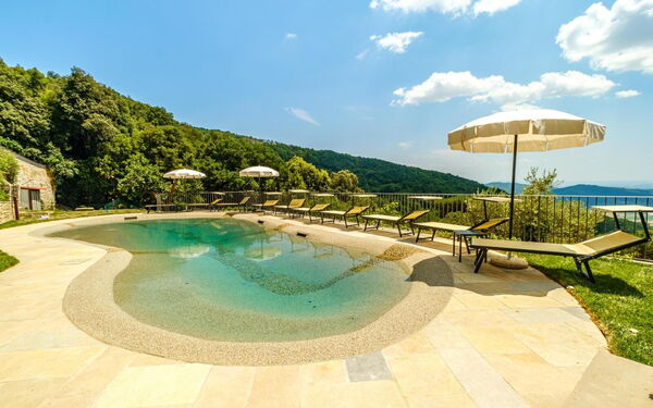 Villa Laparelli Pitti: pool, Udendørs, Udvendige