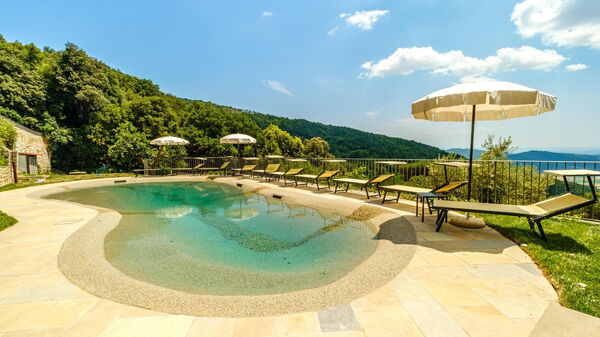 Villa Laparelli Pitti: pool, Udendørs, Udvendige