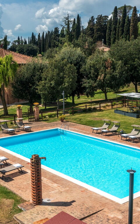Villa la Contea: Have, pool, Udendørs, Udvendige