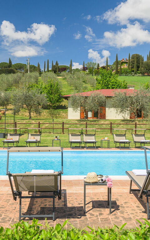 Villa la Contea: pool, Udendørs, Udvendige, Visninger