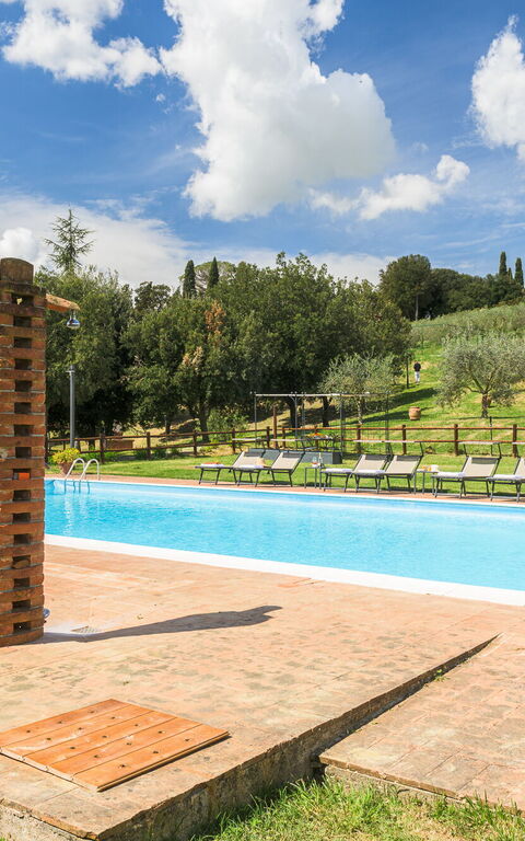 Villa la Contea: Have, pool, Udendørs, Udvendige