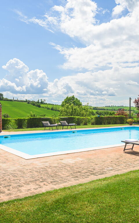 Villa la Contea: Have, pool, Udendørs, Udvendige, Visninger