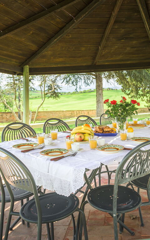 Villa la Contea: Udendørs, Udvendige