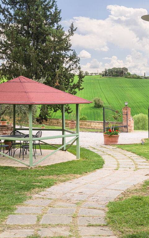 Villa la Contea: Have, Udendørs, Udvendige, Visninger