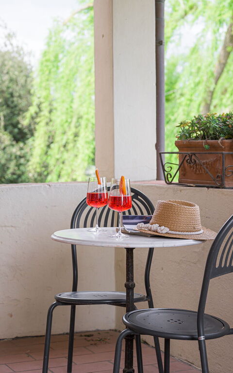 Villa la Contea: Altan / terrasse / gårdhave