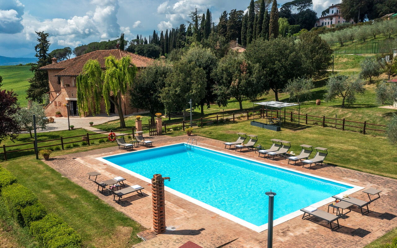 Villa la Contea: Have, pool, Udendørs, Udvendige