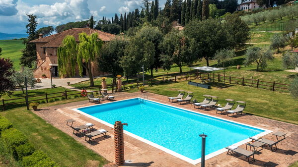Villa la Contea: Have, pool, Udendørs, Udvendige