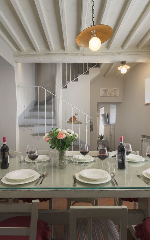 Villa Le Corchie: Frokostlokale