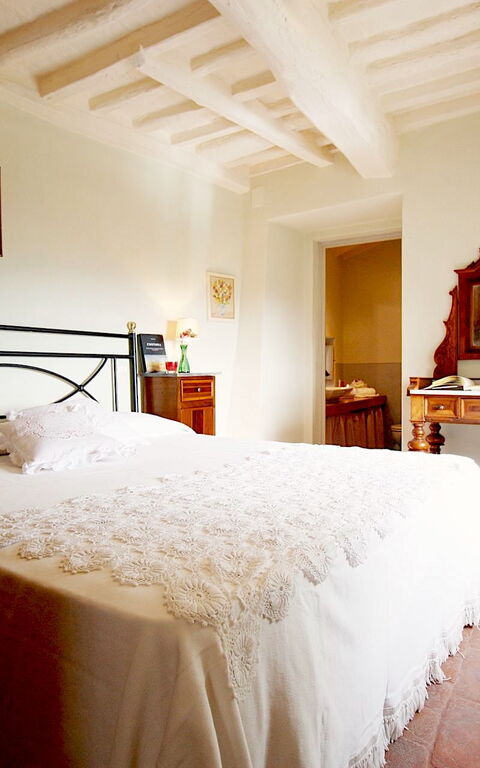 Villa Le Corchie: soveværelse