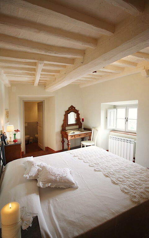 Villa Le Corchie: soveværelse