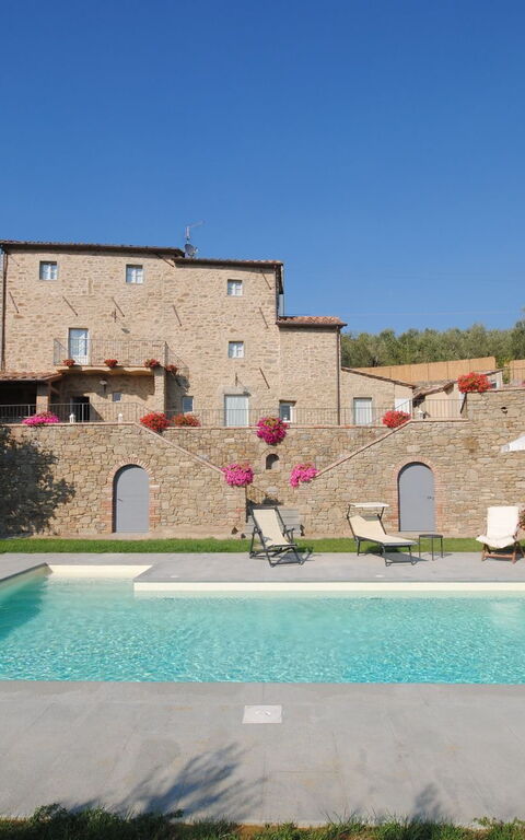 Villa Le Corchie: pool, Udendørs, Udvendige