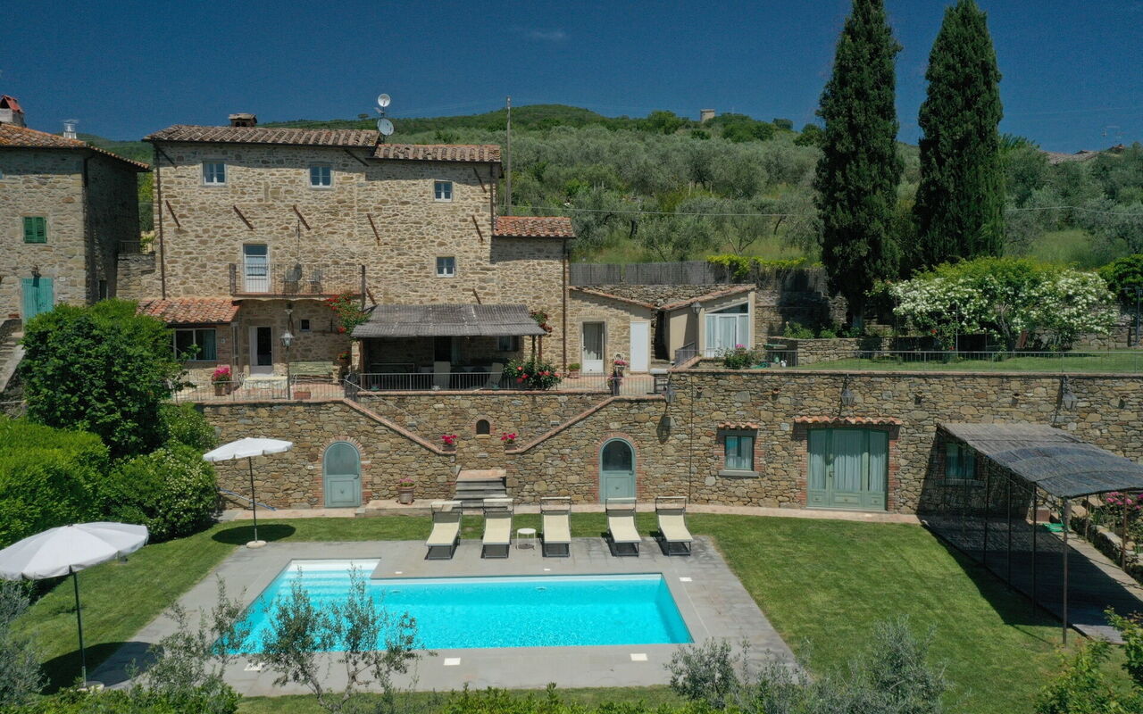 Villa Le Corchie: Udendørs, Udvendige