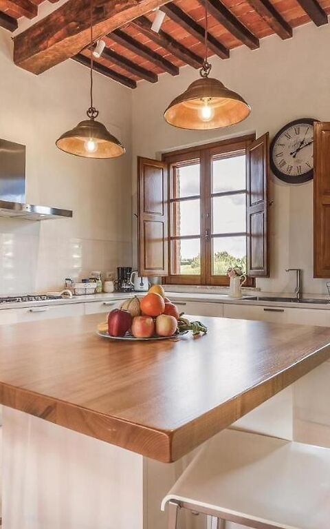 Villa Il Pozzo: Frokostlokale, Køkken