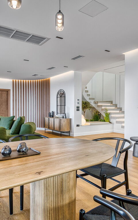 Villa Dominante: Frokostlokale, Stue