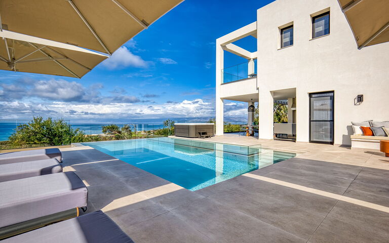 Villa Dominante: pool, Udendørs, Udvendige, Visninger