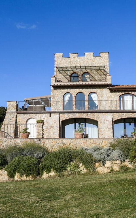 Villa Torresassa: Have, Udendørs, Udvendige