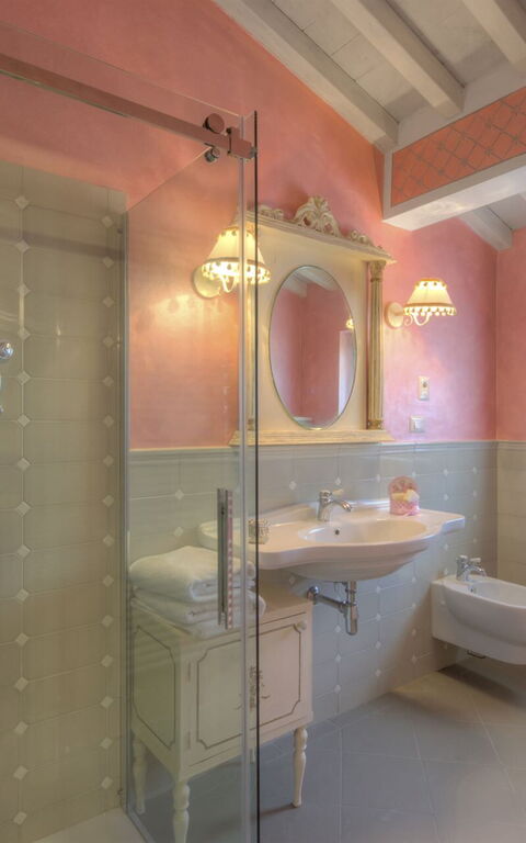 Villa Torresassa: Badeværelse