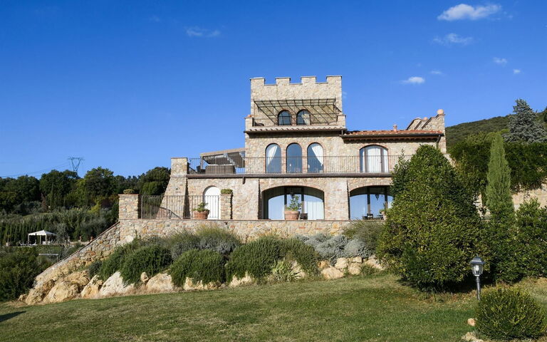 Villa Torresassa: Have, Udendørs, Udvendige