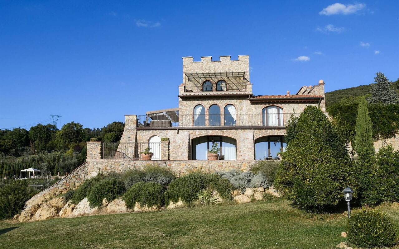Villa Torresassa: Have, Udendørs, Udvendige