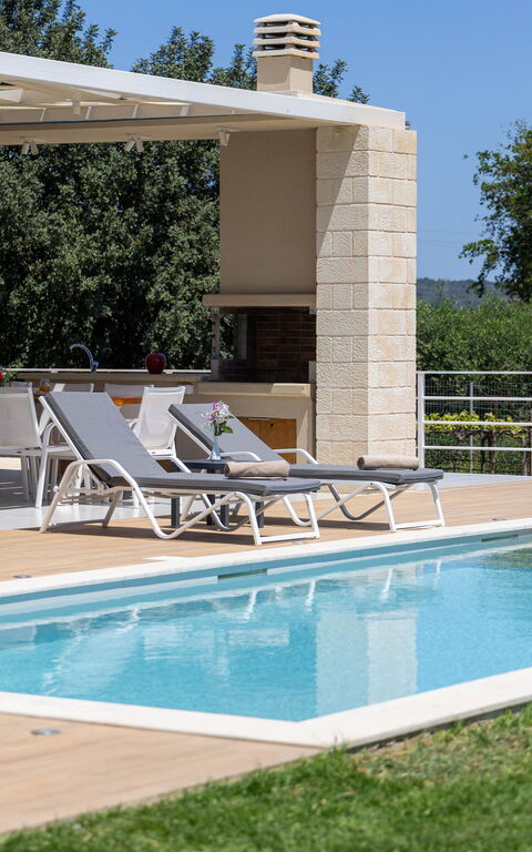 Villa Orientem Bis: Have, pool, Udendørs, Udvendige